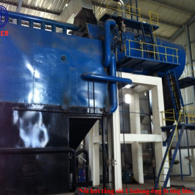 Nồi hơi tầng sôi Biomass