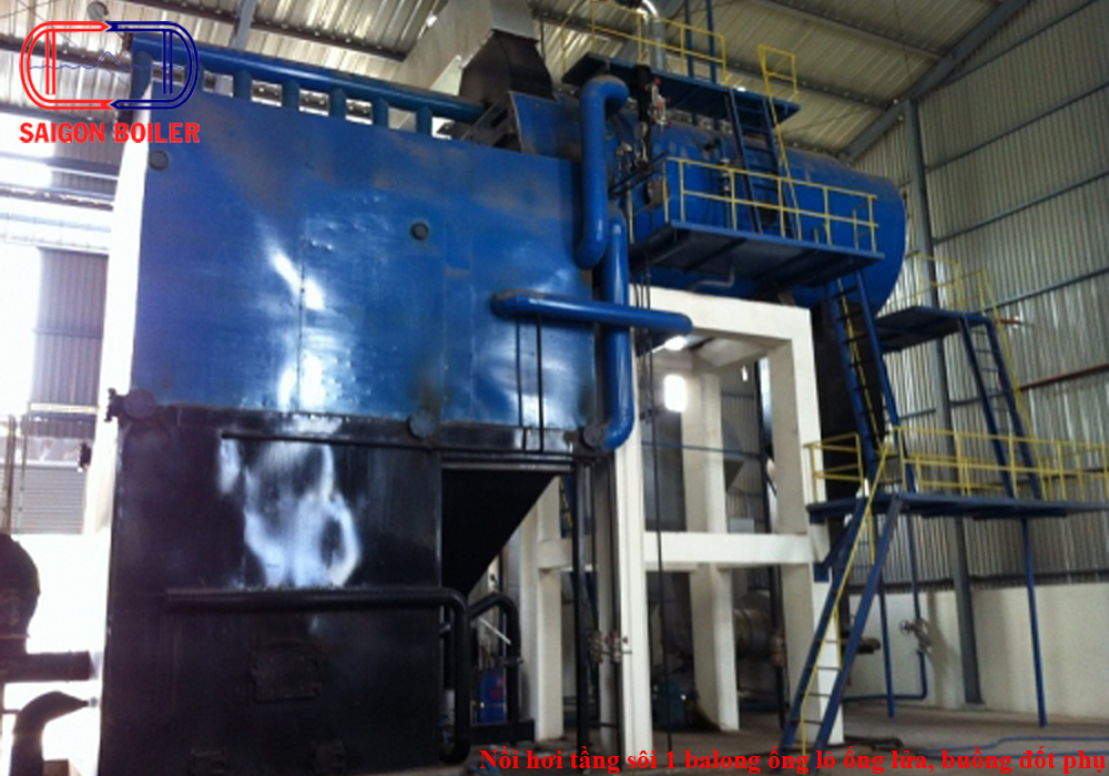 Nồi hơi tầng sôi Biomass